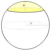 Segmento sferico a una base